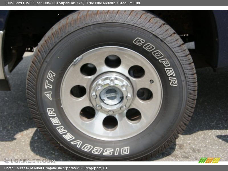 True Blue Metallic / Medium Flint 2005 Ford F350 Super Duty FX4 SuperCab 4x4
