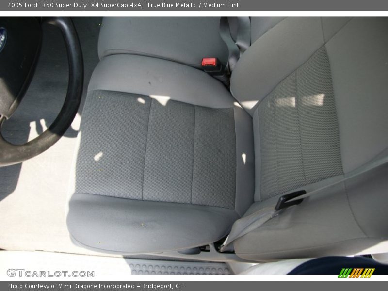 True Blue Metallic / Medium Flint 2005 Ford F350 Super Duty FX4 SuperCab 4x4