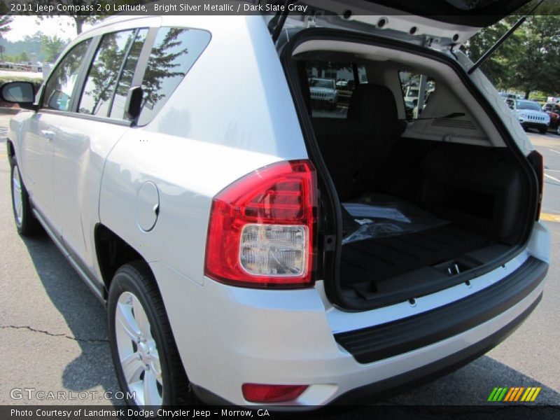 Bright Silver Metallic / Dark Slate Gray 2011 Jeep Compass 2.0 Latitude