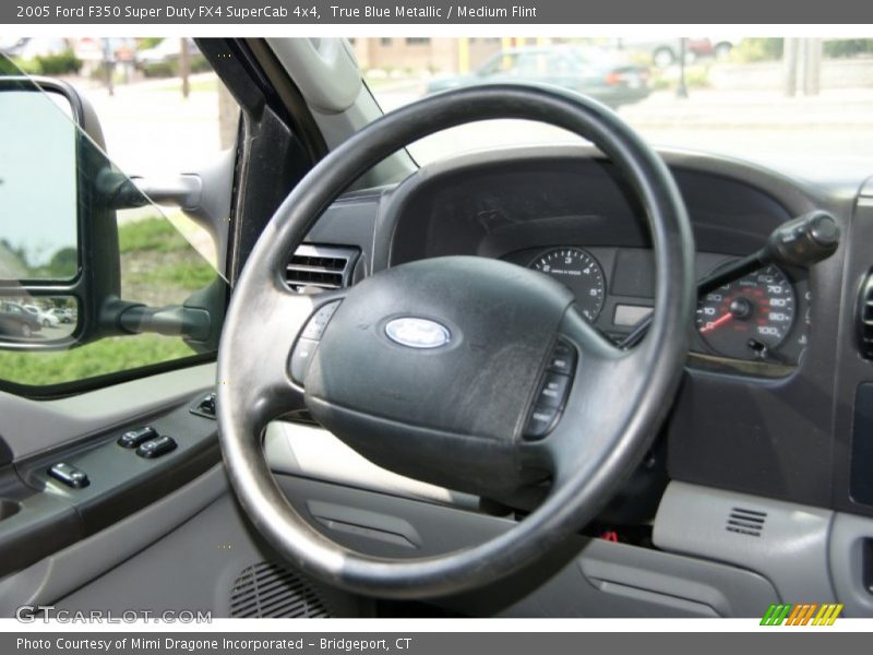 True Blue Metallic / Medium Flint 2005 Ford F350 Super Duty FX4 SuperCab 4x4
