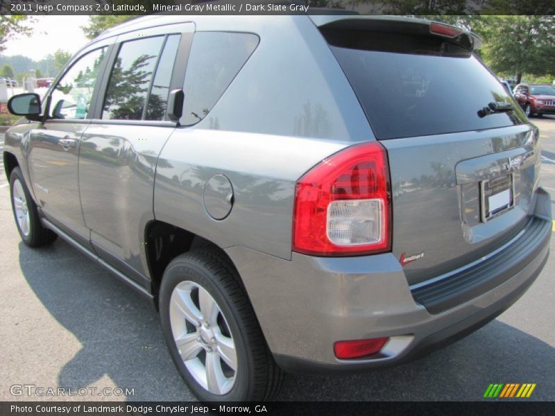 Mineral Gray Metallic / Dark Slate Gray 2011 Jeep Compass 2.0 Latitude