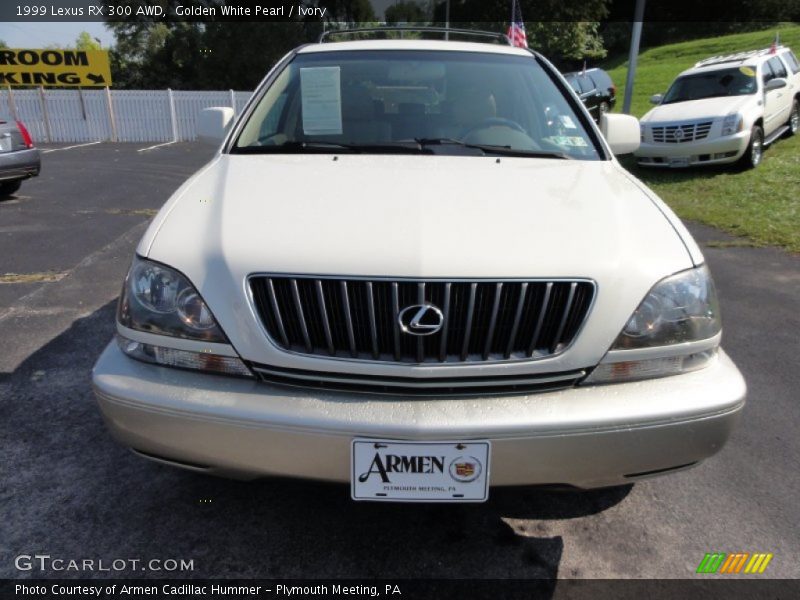 Golden White Pearl / Ivory 1999 Lexus RX 300 AWD