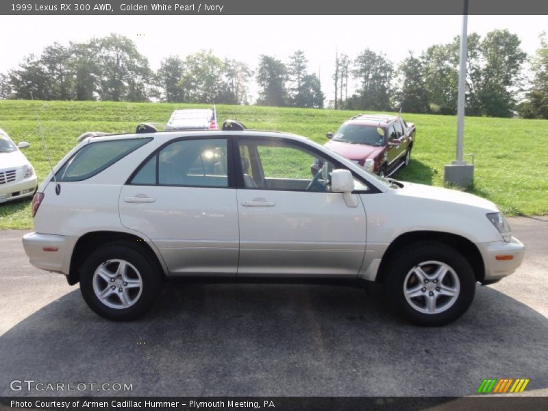 Golden White Pearl / Ivory 1999 Lexus RX 300 AWD