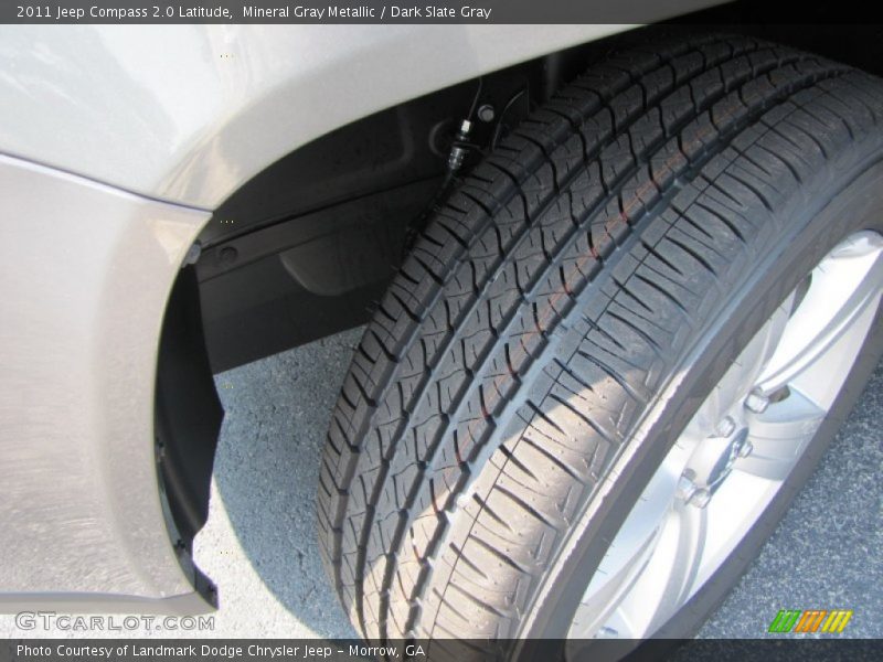 Mineral Gray Metallic / Dark Slate Gray 2011 Jeep Compass 2.0 Latitude