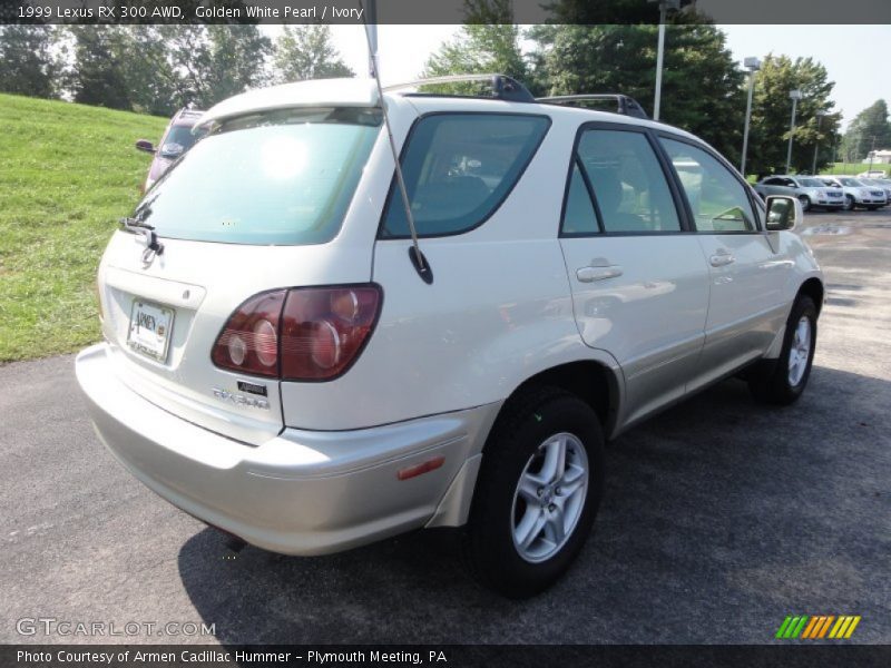 Golden White Pearl / Ivory 1999 Lexus RX 300 AWD