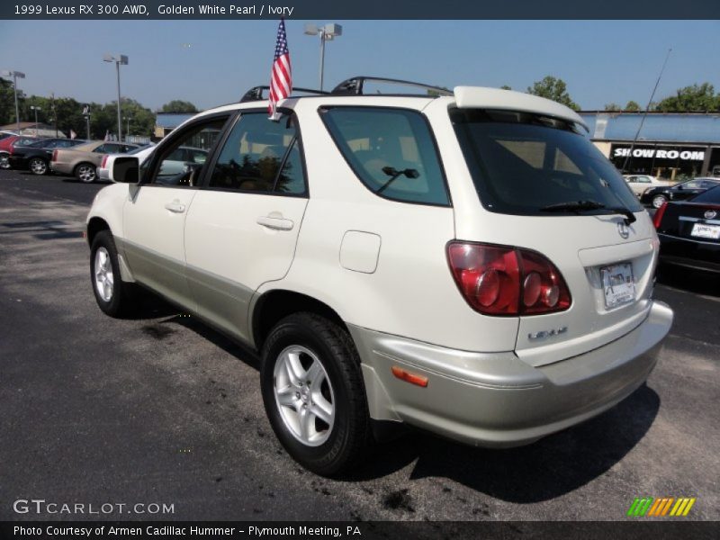 Golden White Pearl / Ivory 1999 Lexus RX 300 AWD