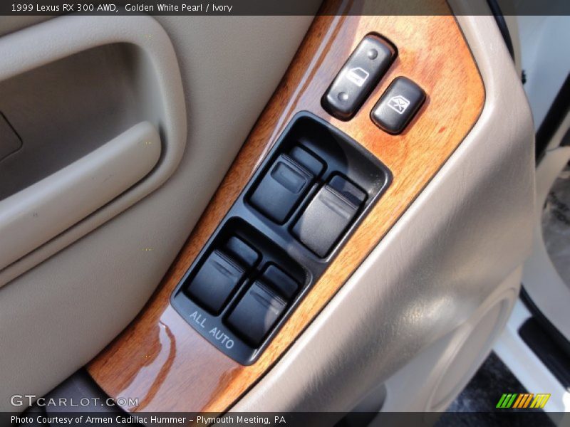 Golden White Pearl / Ivory 1999 Lexus RX 300 AWD