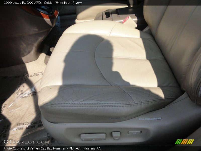 Golden White Pearl / Ivory 1999 Lexus RX 300 AWD