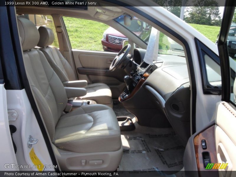 Golden White Pearl / Ivory 1999 Lexus RX 300 AWD