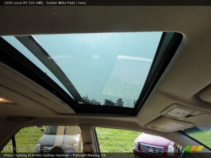 Golden White Pearl / Ivory 1999 Lexus RX 300 AWD