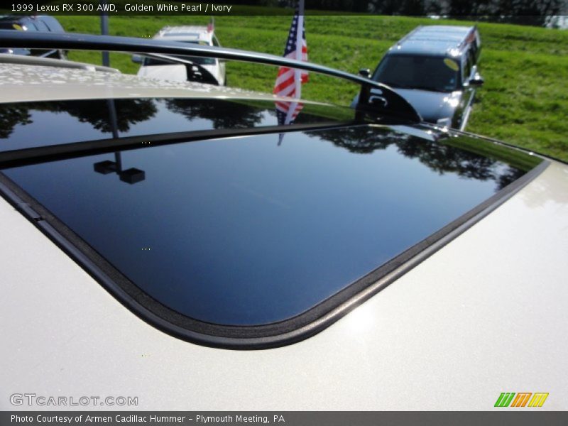 Golden White Pearl / Ivory 1999 Lexus RX 300 AWD