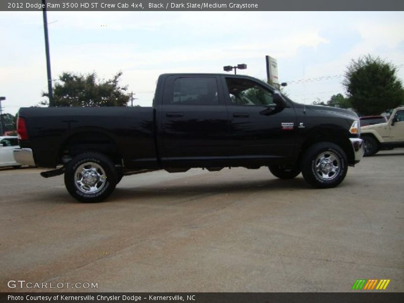 Black / Dark Slate/Medium Graystone 2012 Dodge Ram 3500 HD ST Crew Cab 4x4
