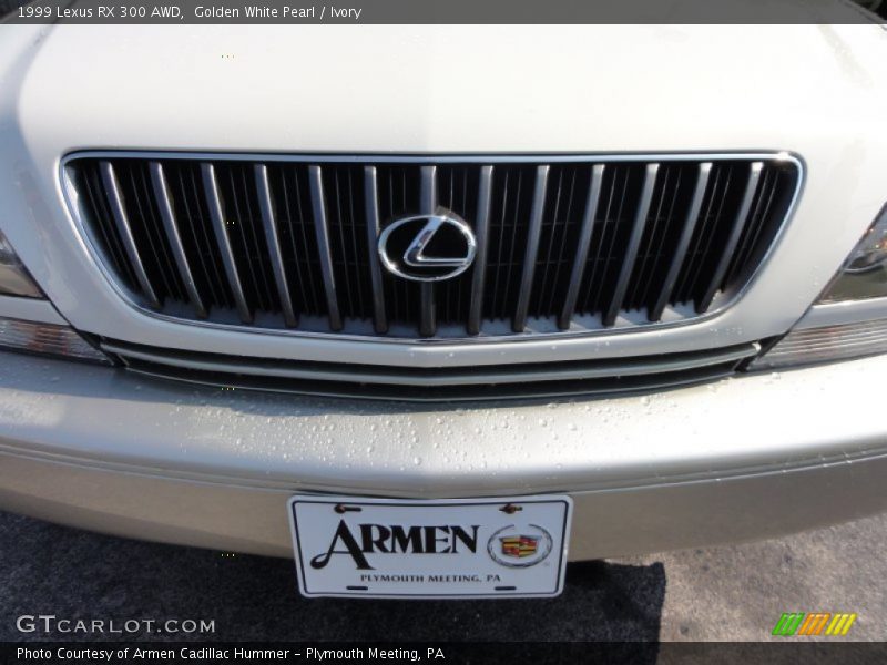 Golden White Pearl / Ivory 1999 Lexus RX 300 AWD