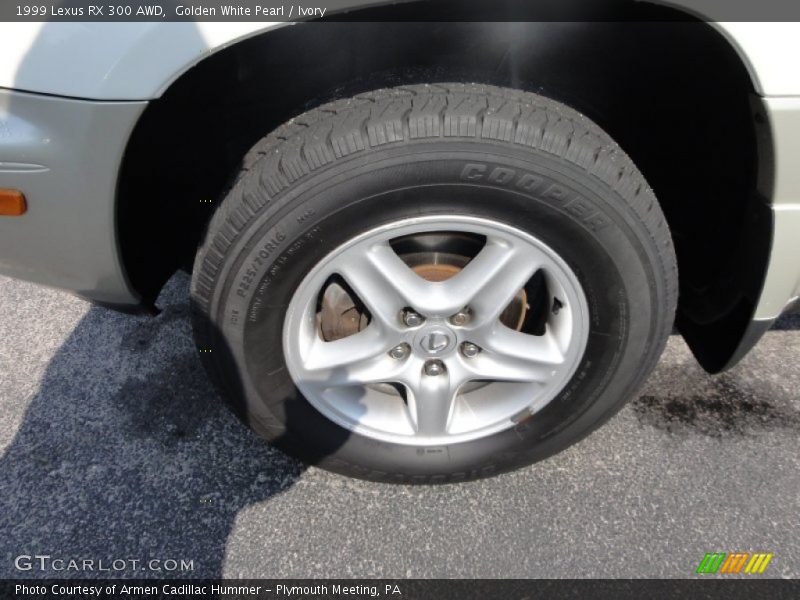 Golden White Pearl / Ivory 1999 Lexus RX 300 AWD