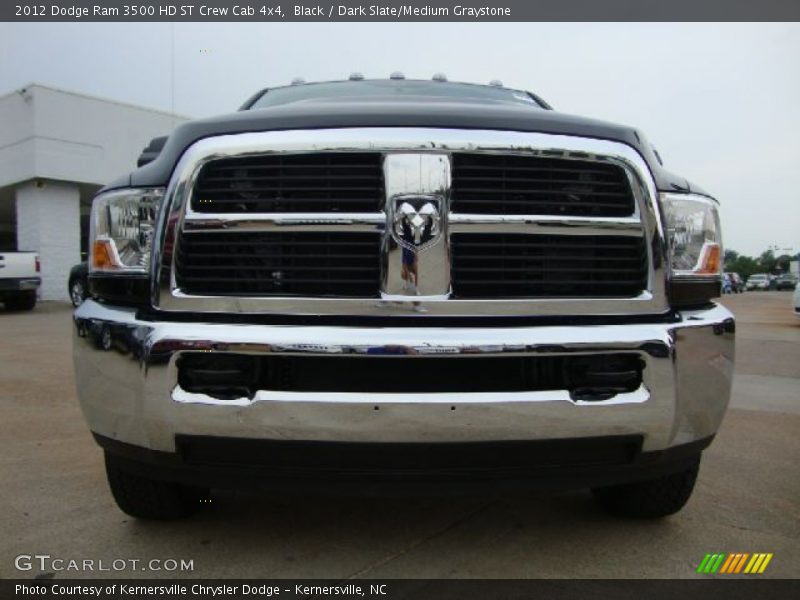 Black / Dark Slate/Medium Graystone 2012 Dodge Ram 3500 HD ST Crew Cab 4x4