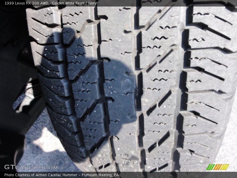 Golden White Pearl / Ivory 1999 Lexus RX 300 AWD