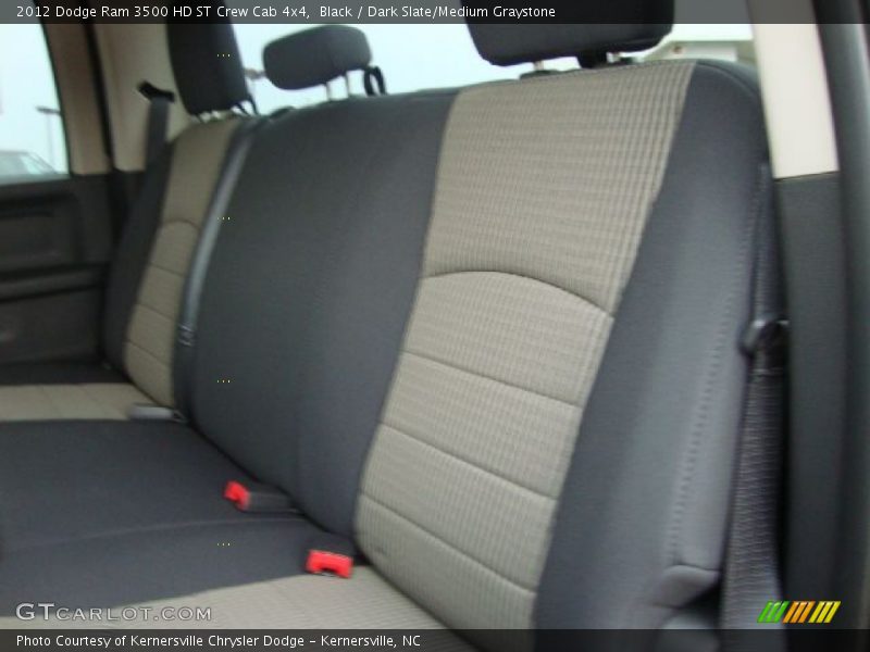 Black / Dark Slate/Medium Graystone 2012 Dodge Ram 3500 HD ST Crew Cab 4x4