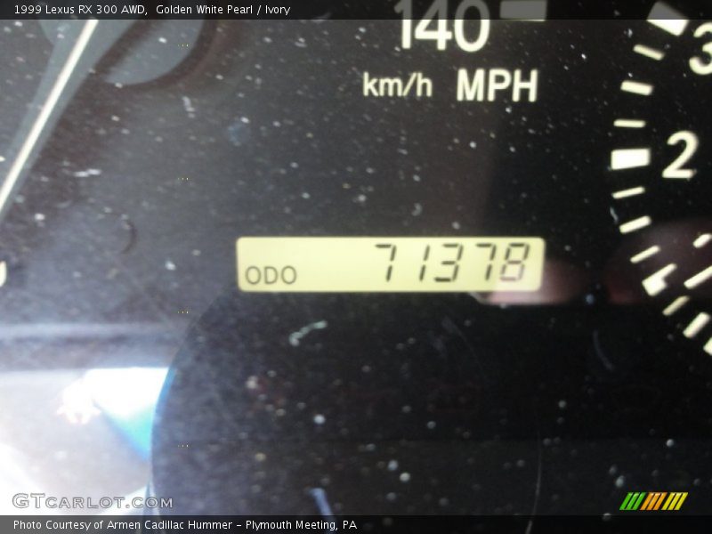 Golden White Pearl / Ivory 1999 Lexus RX 300 AWD