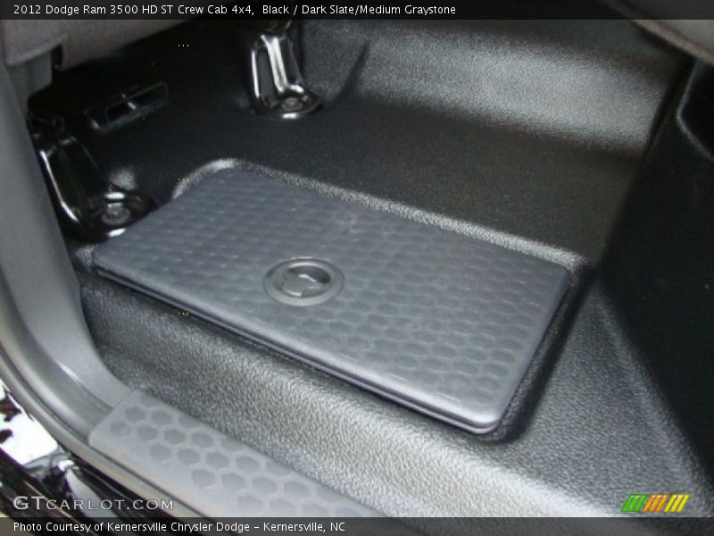 Black / Dark Slate/Medium Graystone 2012 Dodge Ram 3500 HD ST Crew Cab 4x4