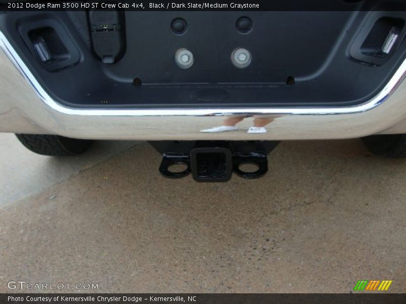Black / Dark Slate/Medium Graystone 2012 Dodge Ram 3500 HD ST Crew Cab 4x4