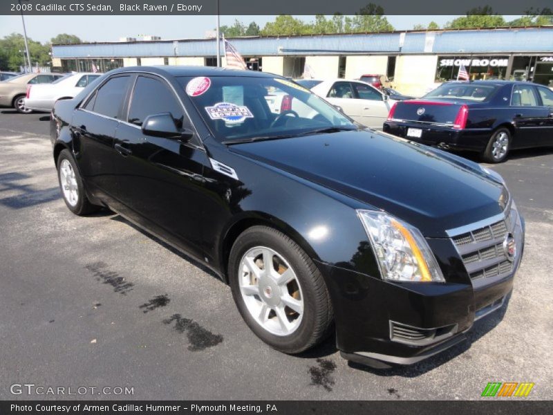 Black Raven / Ebony 2008 Cadillac CTS Sedan