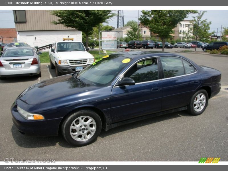 Midnight Blue Metallic / Dark Gray 2000 Oldsmobile Intrigue GX