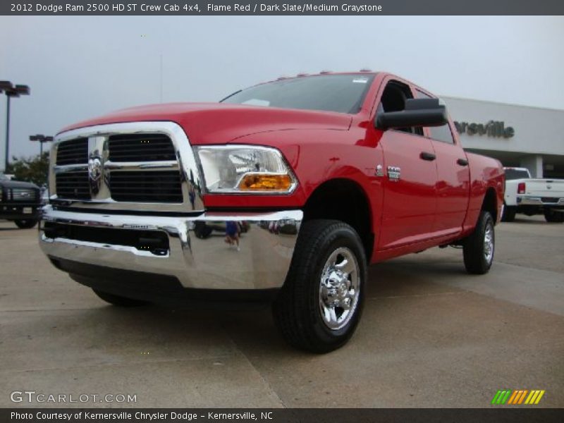 Flame Red / Dark Slate/Medium Graystone 2012 Dodge Ram 2500 HD ST Crew Cab 4x4