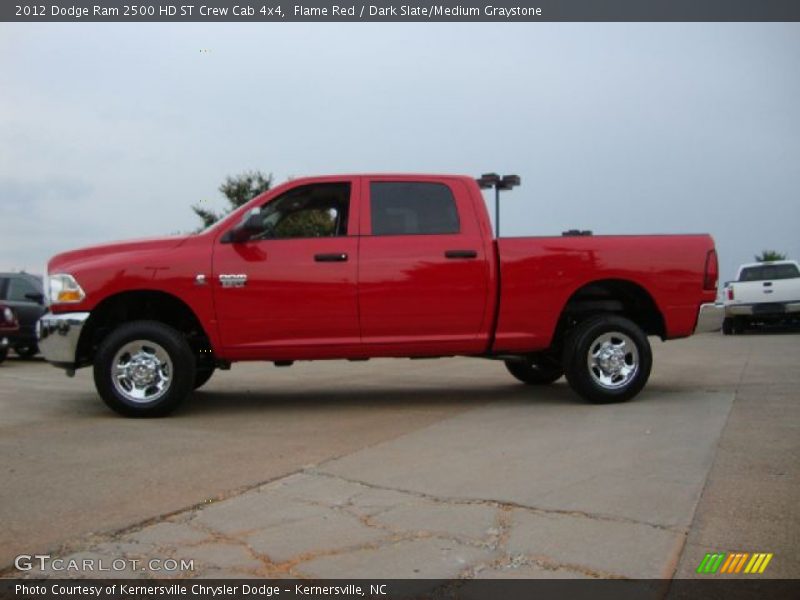 Flame Red / Dark Slate/Medium Graystone 2012 Dodge Ram 2500 HD ST Crew Cab 4x4