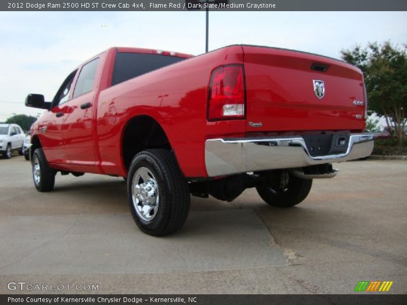 Flame Red / Dark Slate/Medium Graystone 2012 Dodge Ram 2500 HD ST Crew Cab 4x4