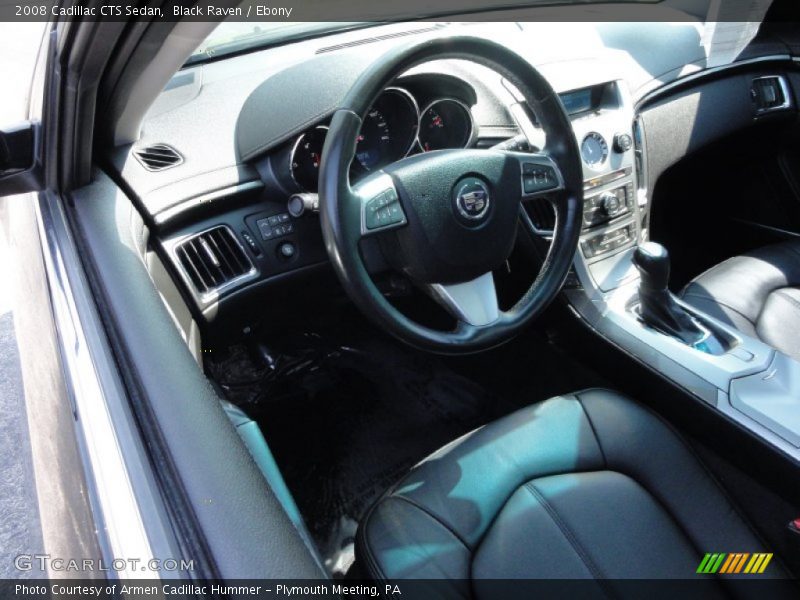 Black Raven / Ebony 2008 Cadillac CTS Sedan