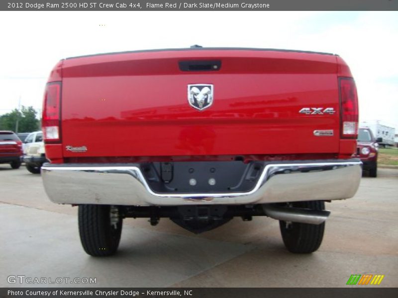 Flame Red / Dark Slate/Medium Graystone 2012 Dodge Ram 2500 HD ST Crew Cab 4x4