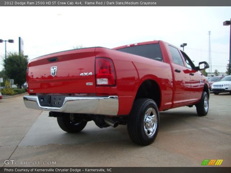 Flame Red / Dark Slate/Medium Graystone 2012 Dodge Ram 2500 HD ST Crew Cab 4x4