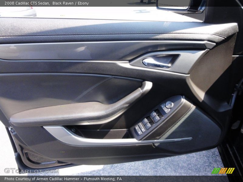 Black Raven / Ebony 2008 Cadillac CTS Sedan
