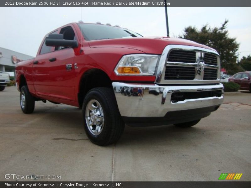 Flame Red / Dark Slate/Medium Graystone 2012 Dodge Ram 2500 HD ST Crew Cab 4x4