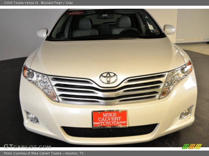 Blizzard Pearl / Gray 2009 Toyota Venza I4