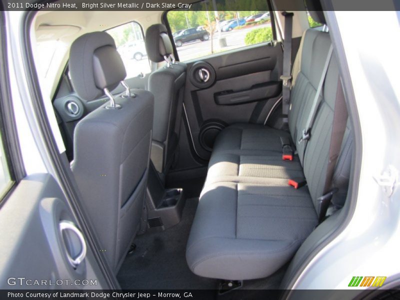 Bright Silver Metallic / Dark Slate Gray 2011 Dodge Nitro Heat