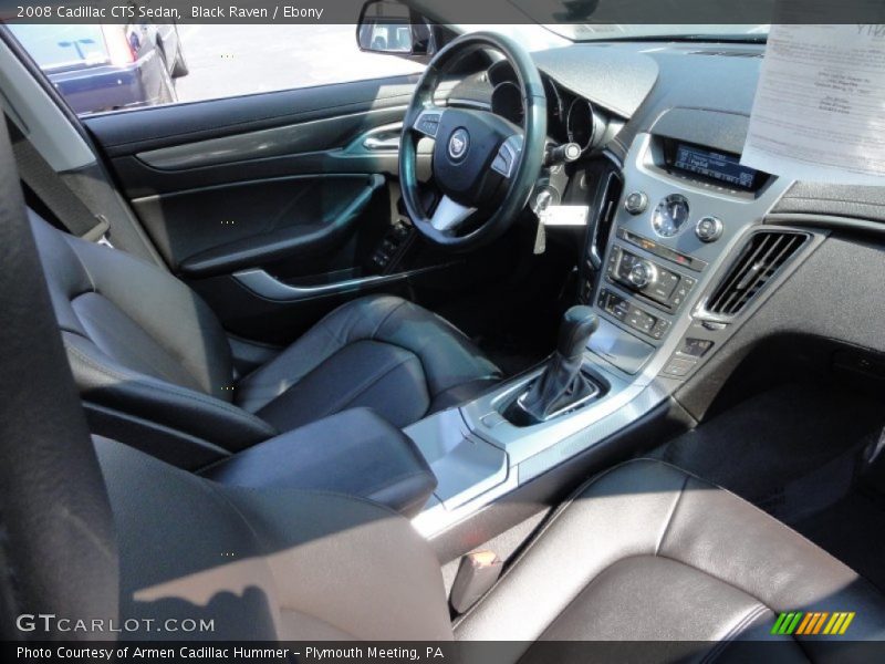 Black Raven / Ebony 2008 Cadillac CTS Sedan