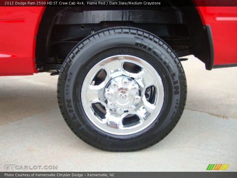 Flame Red / Dark Slate/Medium Graystone 2012 Dodge Ram 2500 HD ST Crew Cab 4x4