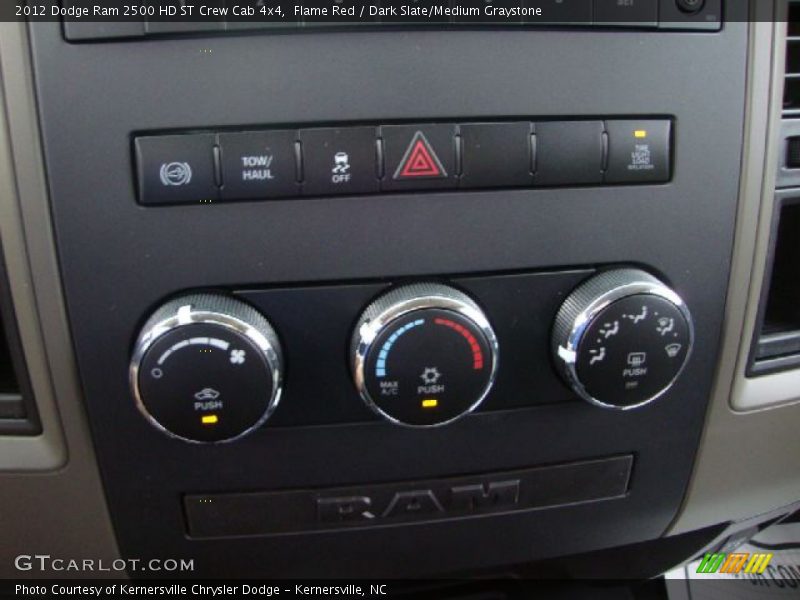 Flame Red / Dark Slate/Medium Graystone 2012 Dodge Ram 2500 HD ST Crew Cab 4x4