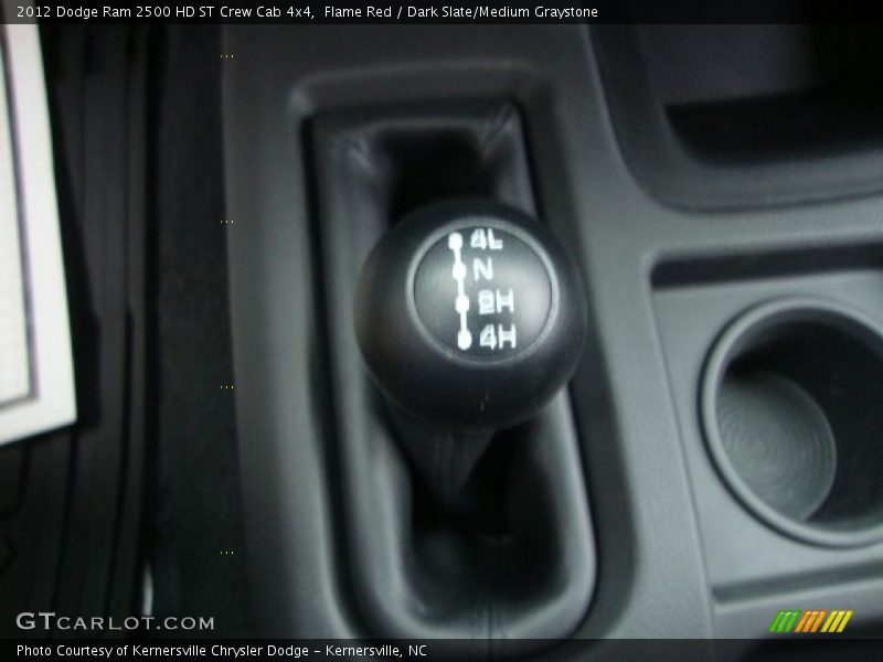 Flame Red / Dark Slate/Medium Graystone 2012 Dodge Ram 2500 HD ST Crew Cab 4x4