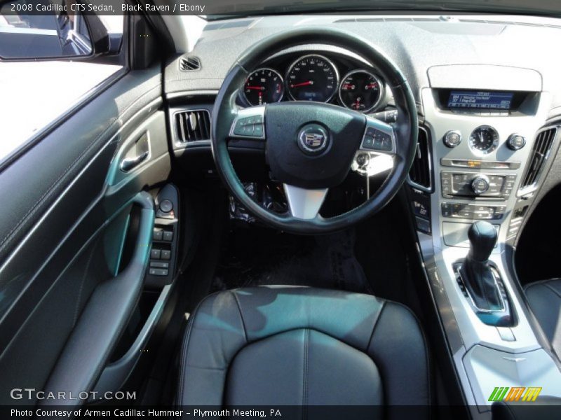 Black Raven / Ebony 2008 Cadillac CTS Sedan