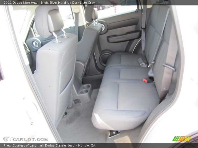 Bright Silver Metallic / Dark Slate Gray 2011 Dodge Nitro Heat