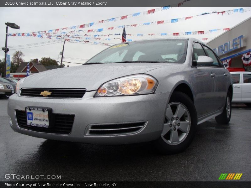 Cyber Gray Metallic / Ebony 2010 Chevrolet Impala LT