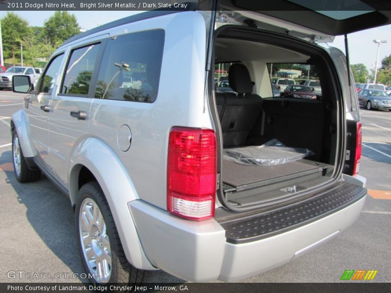 Bright Silver Metallic / Dark Slate Gray 2011 Dodge Nitro Heat