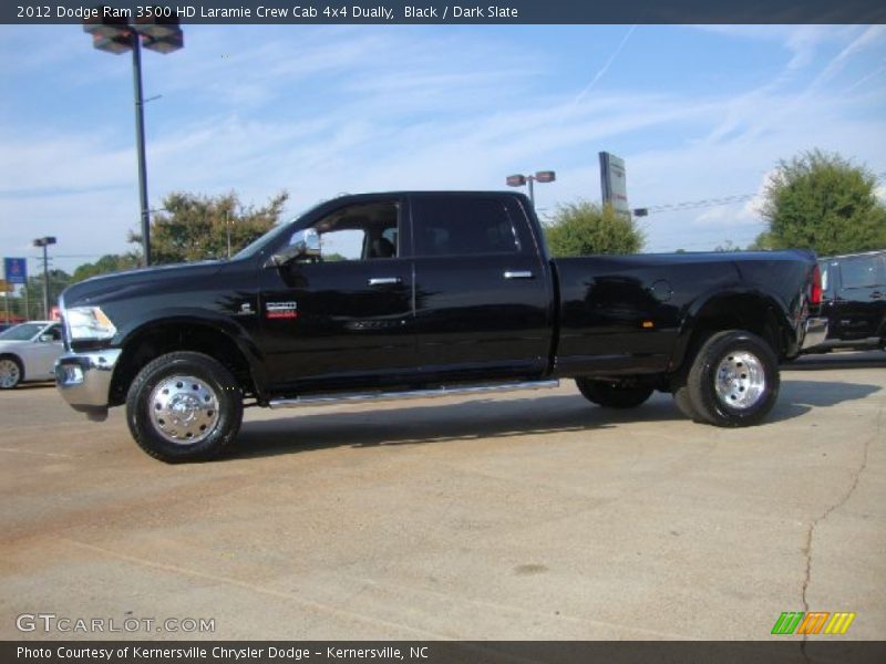  2012 Ram 3500 HD Laramie Crew Cab 4x4 Dually Black