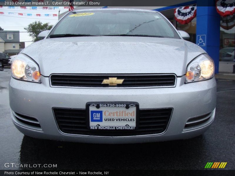 Cyber Gray Metallic / Ebony 2010 Chevrolet Impala LT