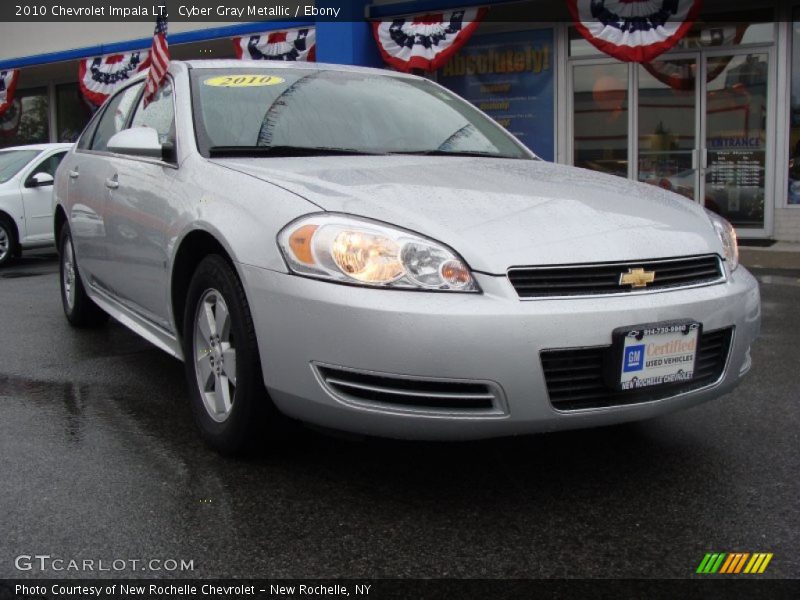 Cyber Gray Metallic / Ebony 2010 Chevrolet Impala LT