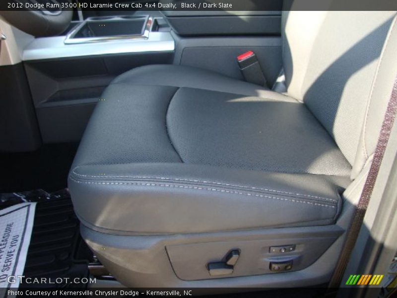 Black / Dark Slate 2012 Dodge Ram 3500 HD Laramie Crew Cab 4x4 Dually