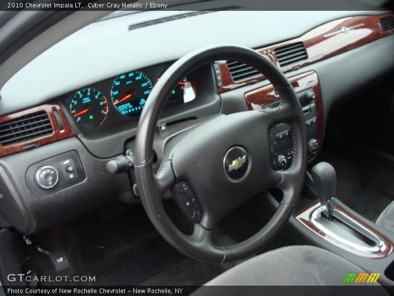 Cyber Gray Metallic / Ebony 2010 Chevrolet Impala LT