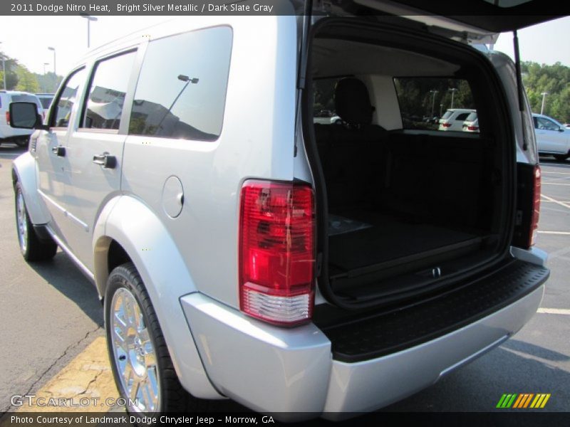 Bright Silver Metallic / Dark Slate Gray 2011 Dodge Nitro Heat